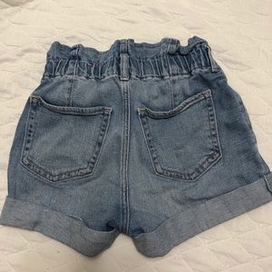 Ultra high rise hollister mom shorts